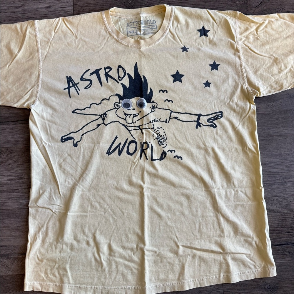 Travis Scott Astroworld Concert Graphic T-Shirt